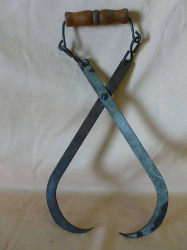 lot 154 image: Vintage Ice Tongs