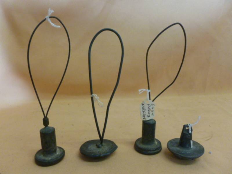 lot 169 image: Vintage Duck Decoy Weights