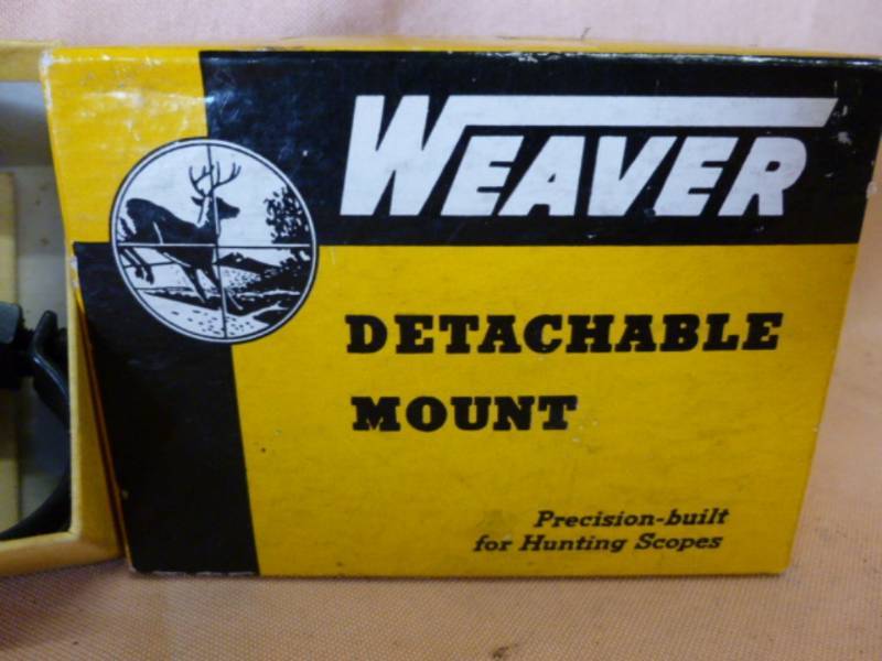 lot 174 image: Vintage Scope Mounts
