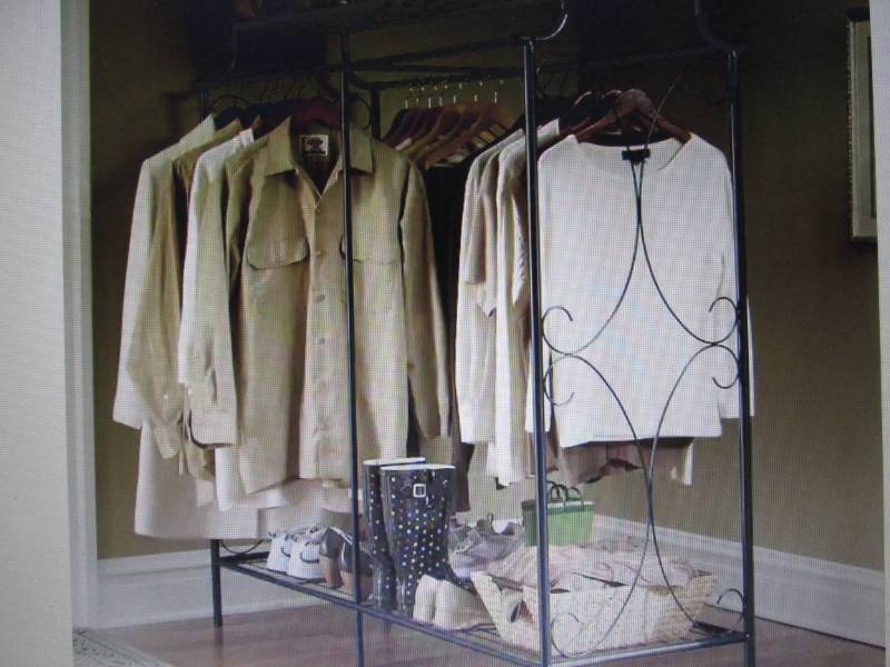 lot 13 image: Double Hanging Rod open box Retail ...
