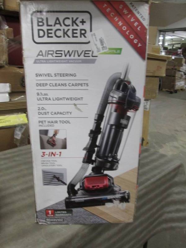 lot 52 image: BlackDecker Airswivel Versatile Up...