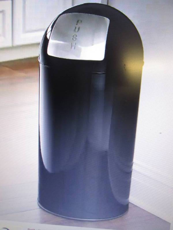 lot 76 image: 13-Gal. Stainless Steel Trash Can o...