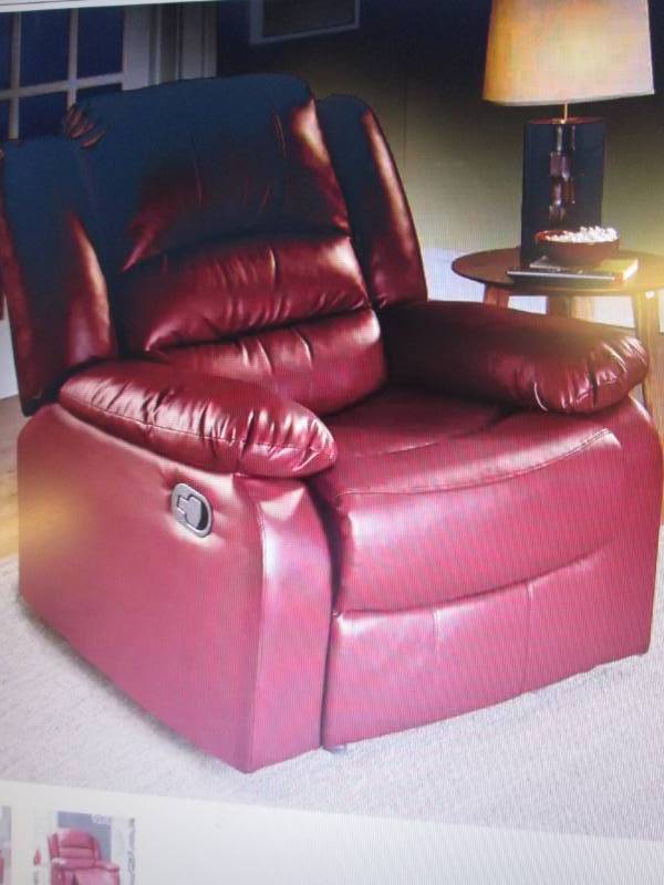 lot 82 image: Overstuffed Recliner open box Retai...