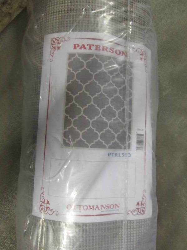 lot 107 image: Ottomanson Contemporary Moroccan Tr...