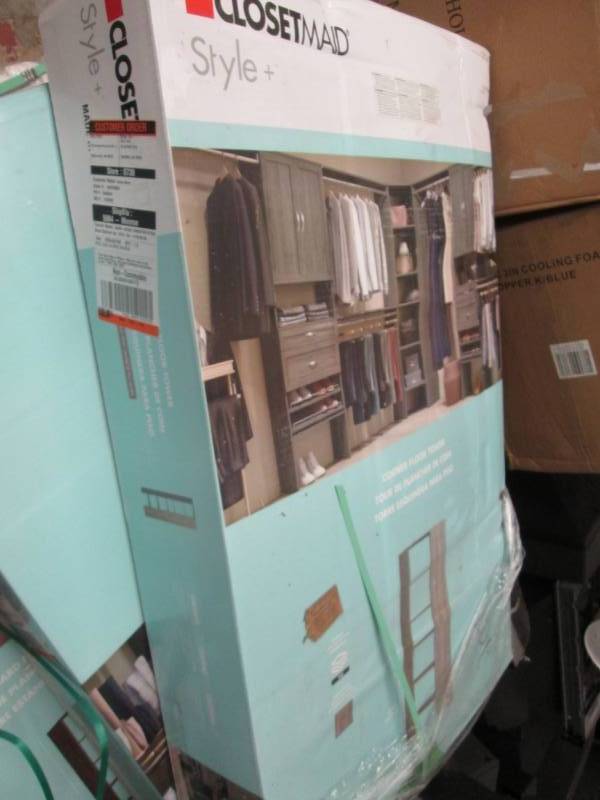 lot 139 image: ClosetMaid Style 25 in. D x 25 in....