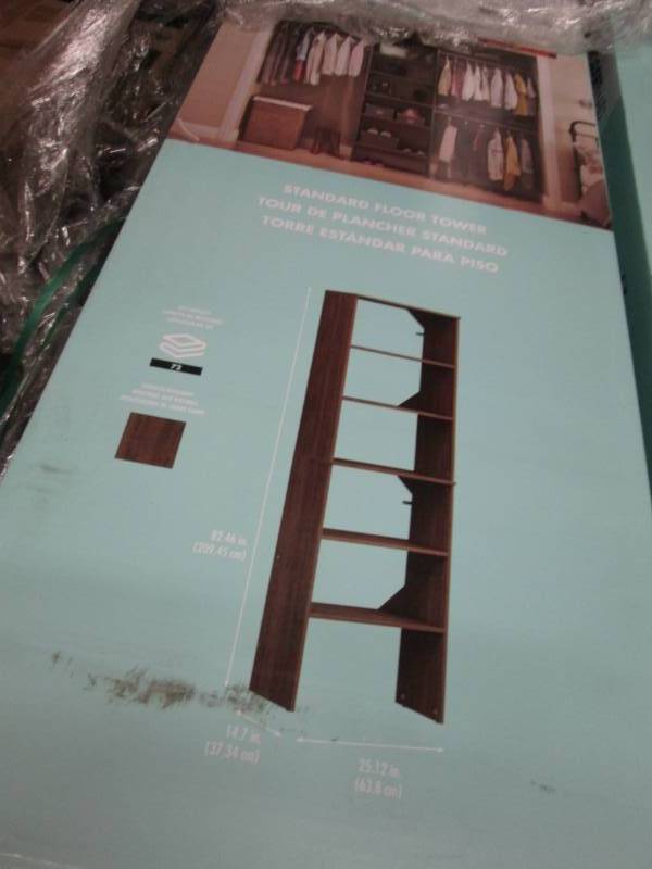 lot 141 image: ClosetMaid Style 15 in. D x 25 in....