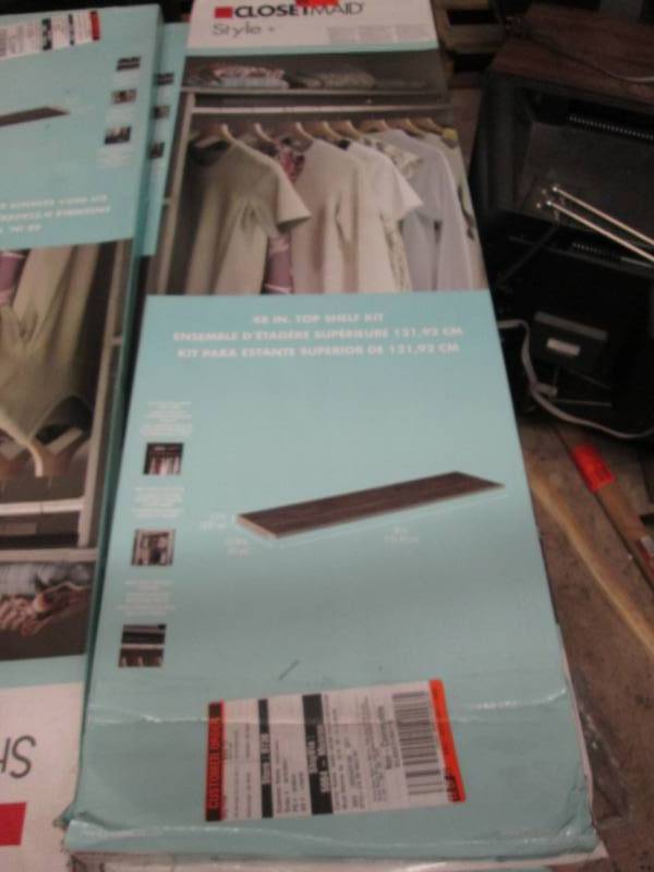 lot 143 image: Lot of 2 ClosetMaid Style 14 in. D...