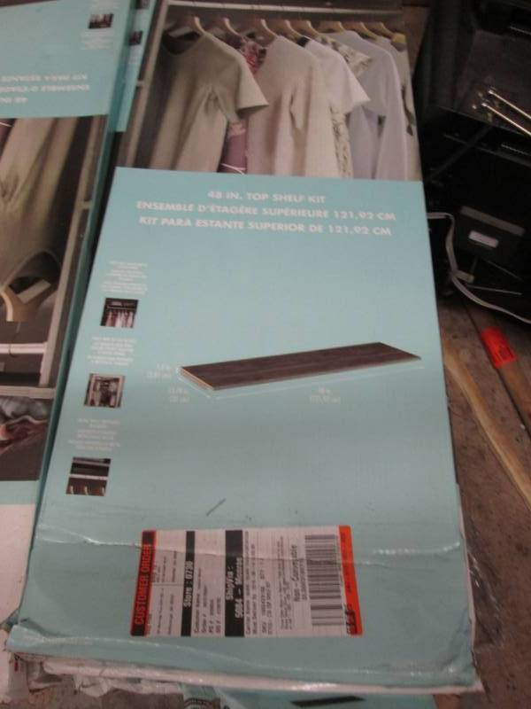lot 146 image: Lot of 2 ClosetMaid Style 14 in. D...