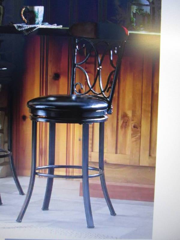 lot 169 image: Roman Scroll Stool open box Retail ...