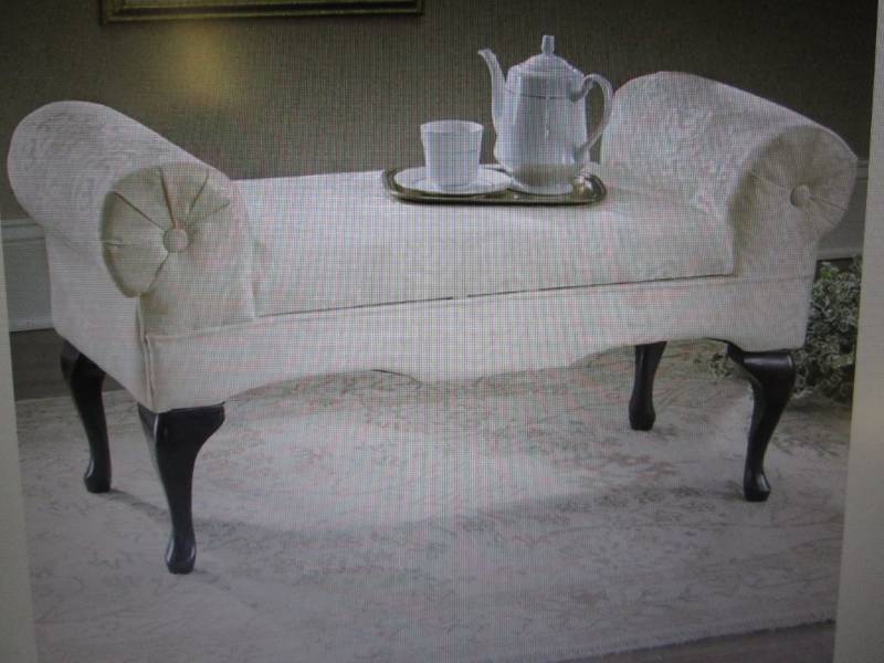 lot 195 image: Rose Storage Bench open box Retail ...