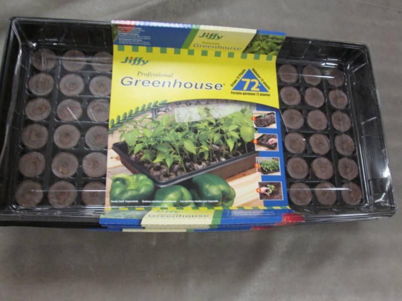 lot 223 image: Lot of 4 Jiffy Professional Greenho...