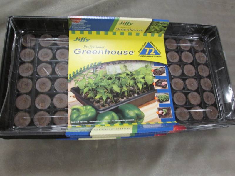 lot 224 image: Lot of 4 Jiffy Professional Greenho...