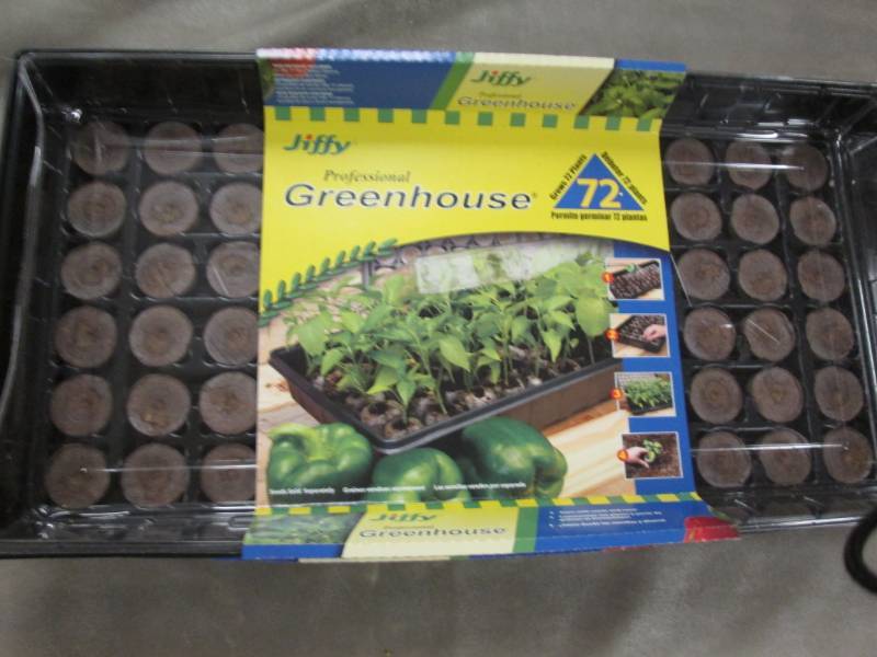 lot 225 image: Lot of 4 Jiffy Professional Greenho...
