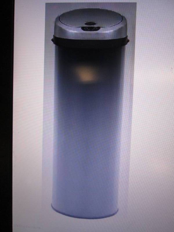 lot 230 image: Automatic-Opening Trash Bin open bo...