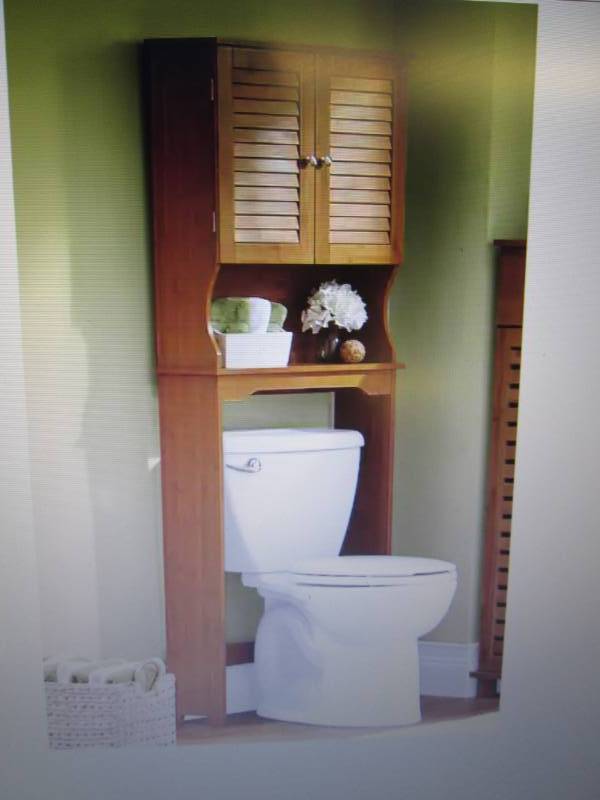 lot 238 image: Bamboo-Finish Space Saver open box ...