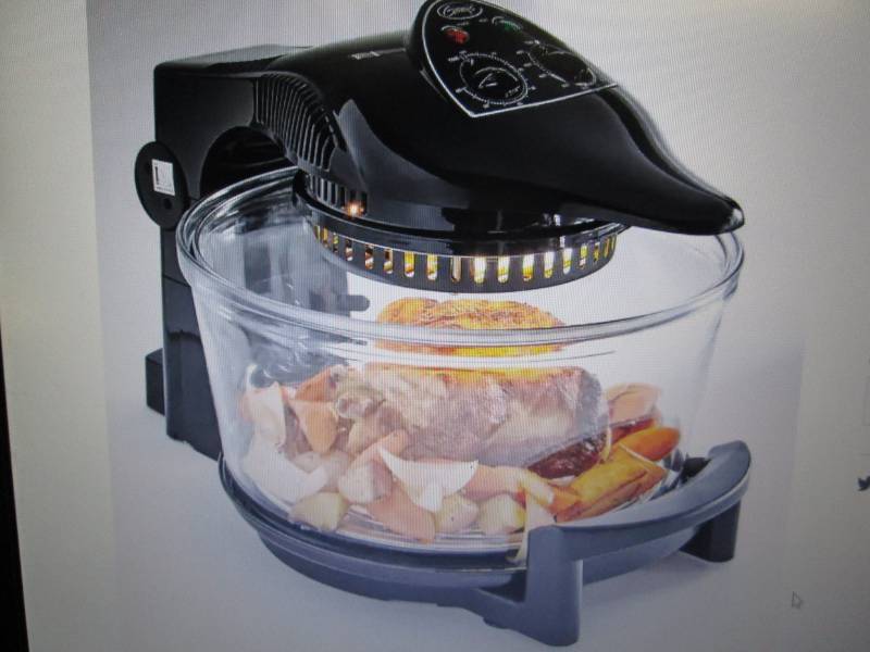 lot 239 image: Ginnys Air Fryer Plus open box, un...