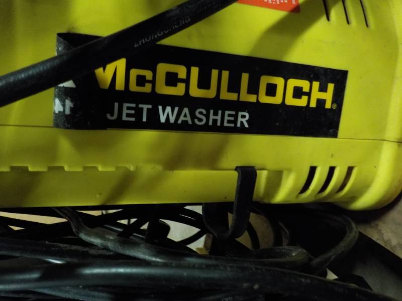 lot 37 image: McCulloch Jet Washer FIT140A...