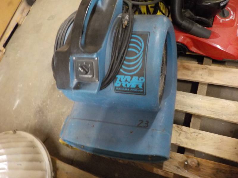 lot 41 image: Turbo Dryer...