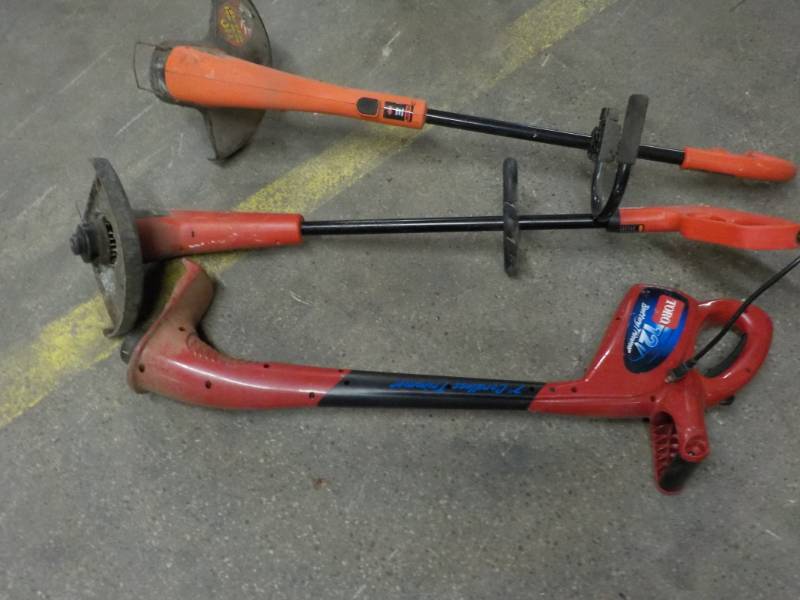 lot 48 image: 3 Weed Trimmers for repairs or part...
