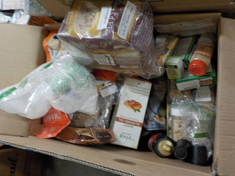 lot 108 image: 2 Boxes Cooking Food Items past da...