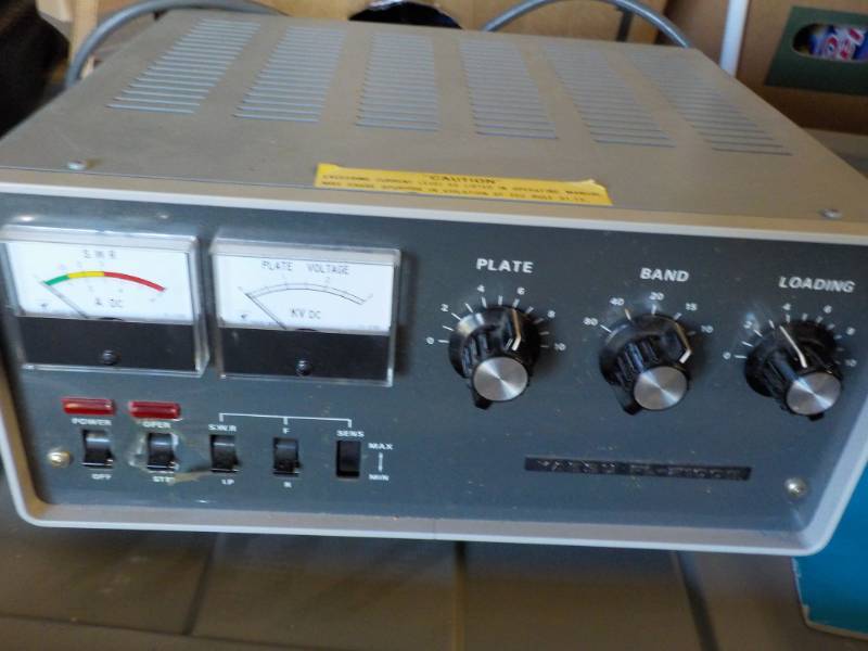 lot 136 image: Ham Radio Linear Amplifier Model #F...