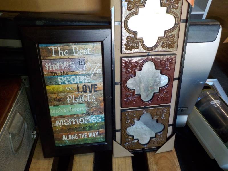 lot 215 image: The Best Things in Life Sign and Me...