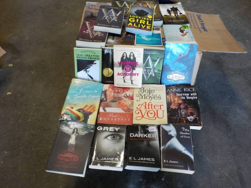 lot 223 image: Lot of Books in a lockable tub...