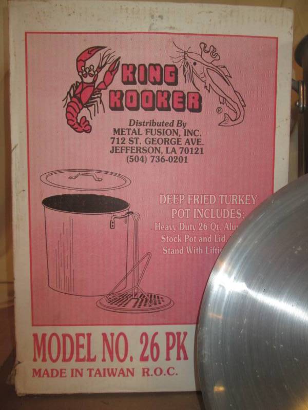 lot 51 image: King Cooker, good for all kinds of ...