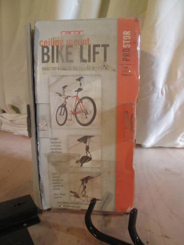 lot 67 image: Ceiling mount bike lift...