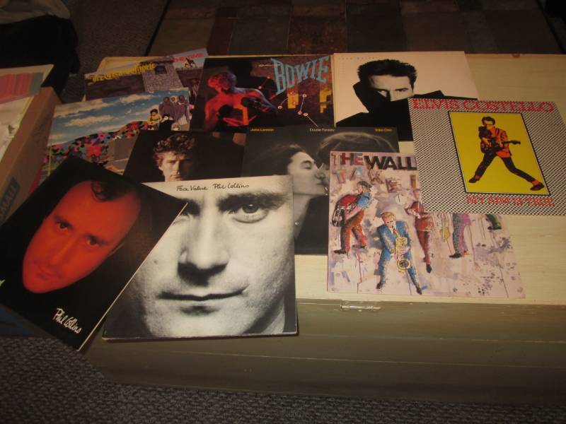 lot 77 image: Lot of 10 vinyl records...