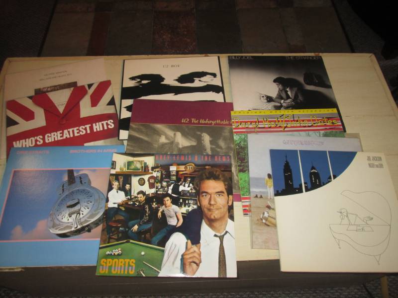 lot 78 image: Lot of 10 vinyl records...