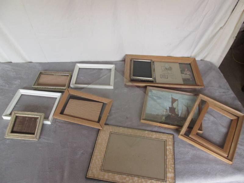 lot 148 image: Lot of frames and dcor...