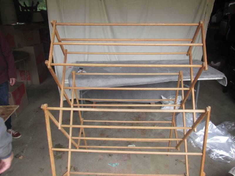 lot 154 image: Vintage laundry stand...