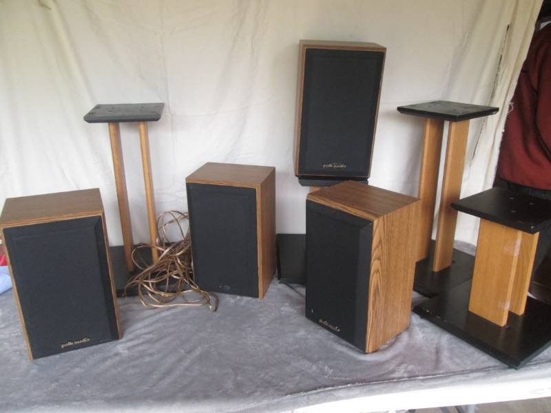 lot 160 image: Polk audio Monitor series 2 speaker...