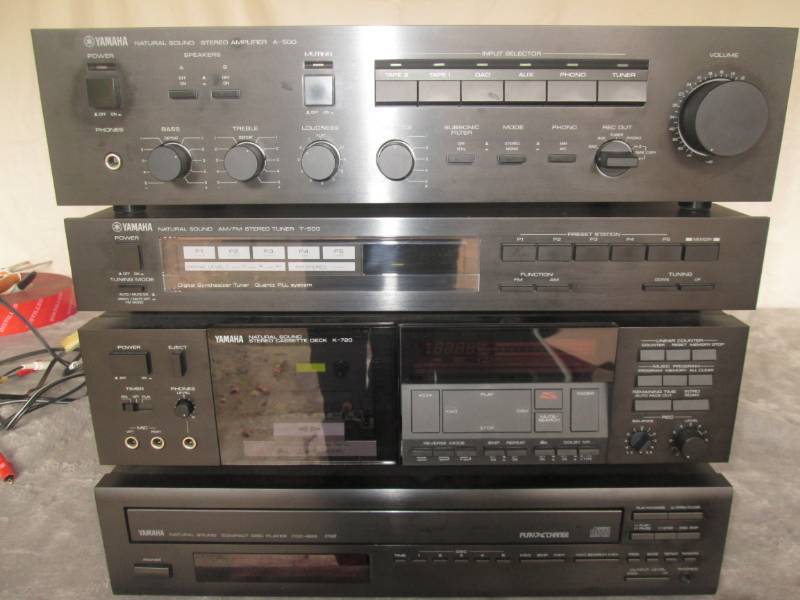 lot 161 image: Yamaha Stereo set ...