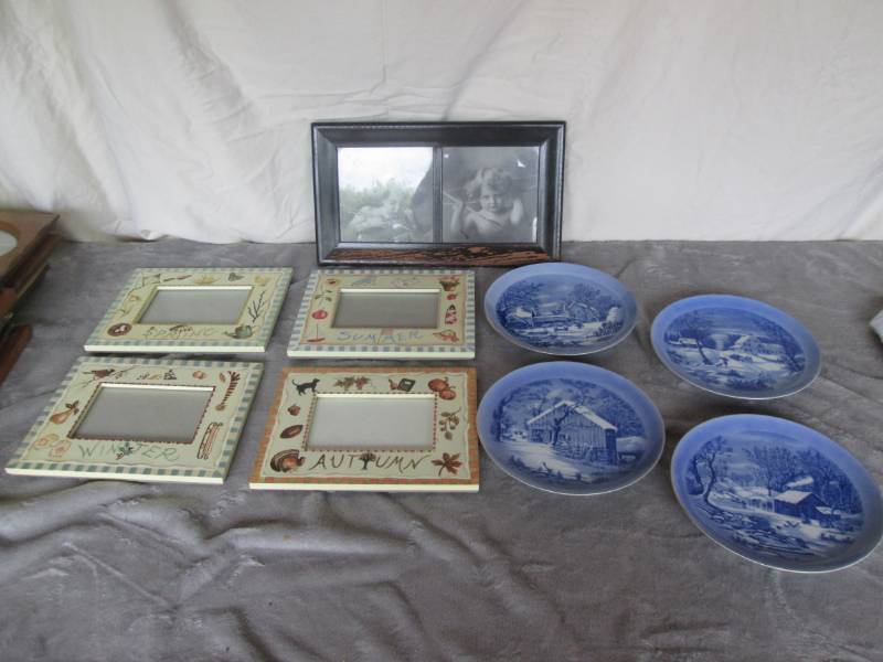 lot 189 image: Lot of frames and plates...