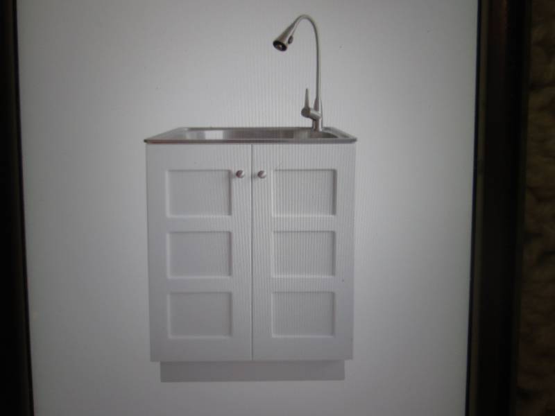 lot 2 image: All-In-One Stainless Steel Laundry ...