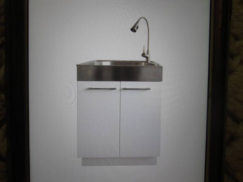 lot 3 image: All-In-One Stainless Steel Laundry ...