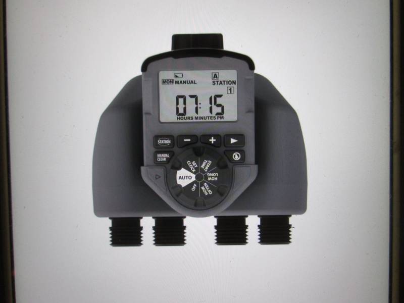 lot 24 image: Lot of 2 Orbit 4-Outlet Integrated ...