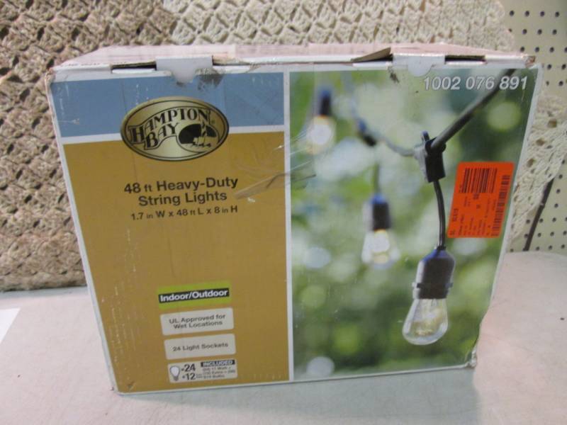 lot 31 image: Hampton Bay 48 ft Heavy Duty String...