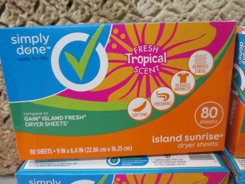lot 62 image: 6 Boxes of Island Sunrise Dryer She...
