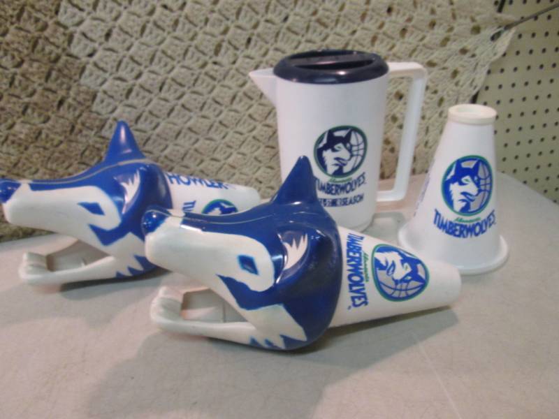 lot 63 image: Timberwolves Items  CSB...