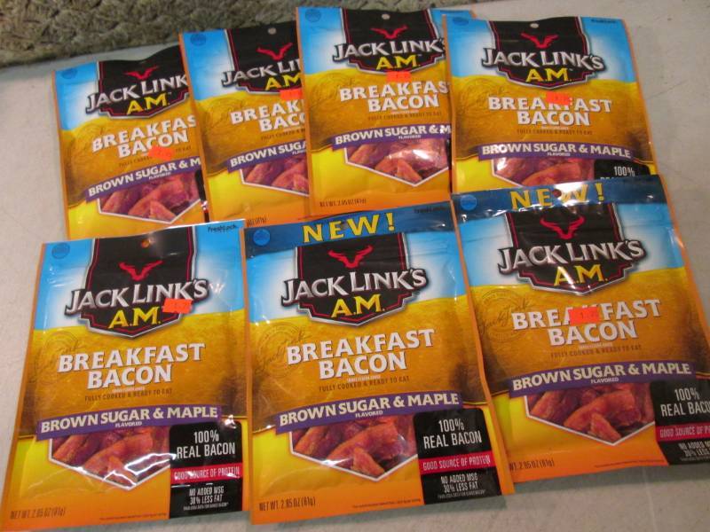 lot 78 image: 7 Bags of Jack Links AM Breakfast B...