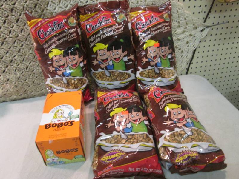 lot 81 image: 5 Bags of Puffed and Sweetened Whea...