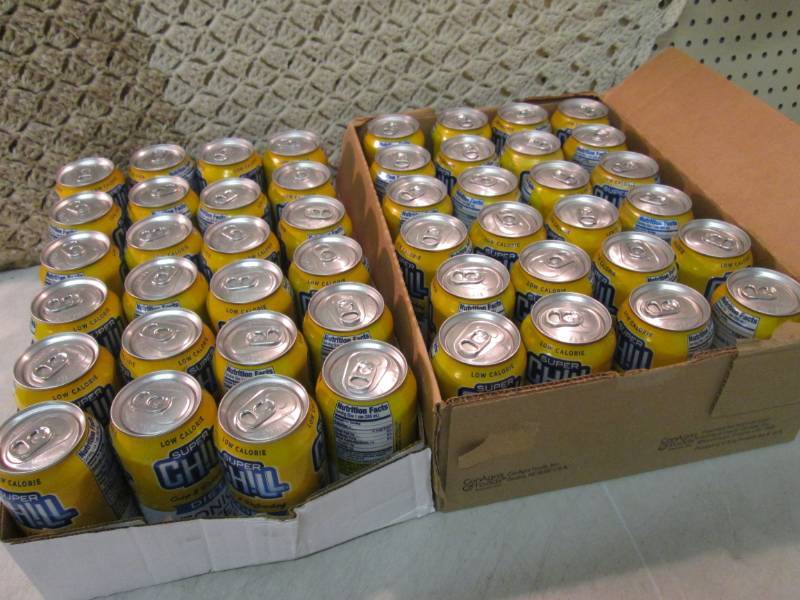 lot 84 image: 2 Cases of 24 Cans of Super Chill D...