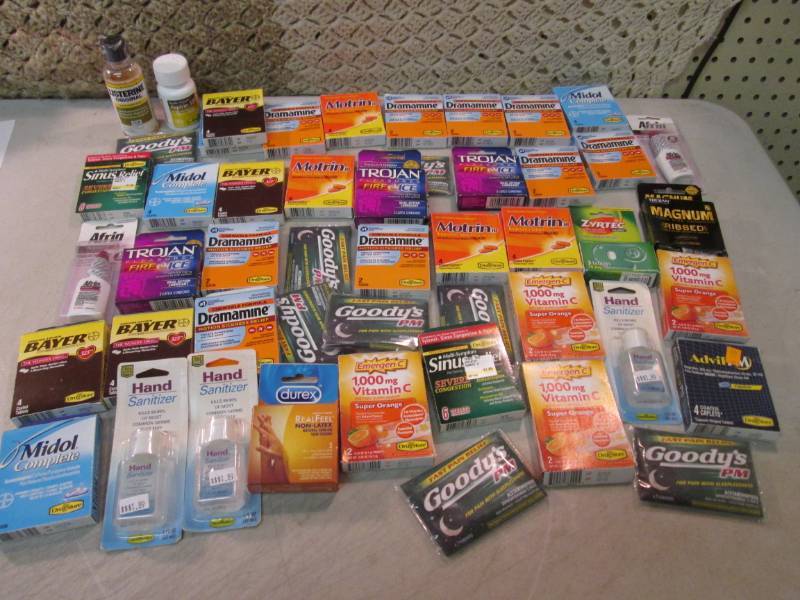 lot 87 image: Lot of Assorted Medicines Etc  B-1...
