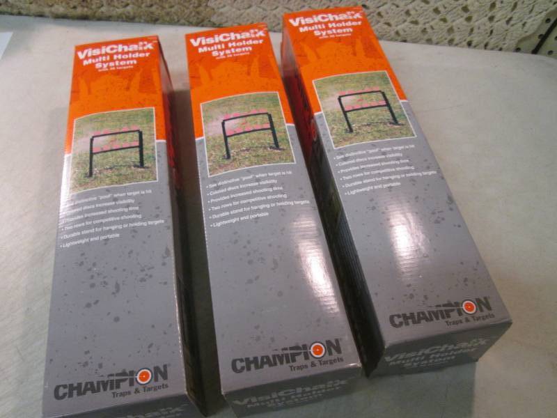lot 88 image: Lot of 3 Champion Traps & Targets V...