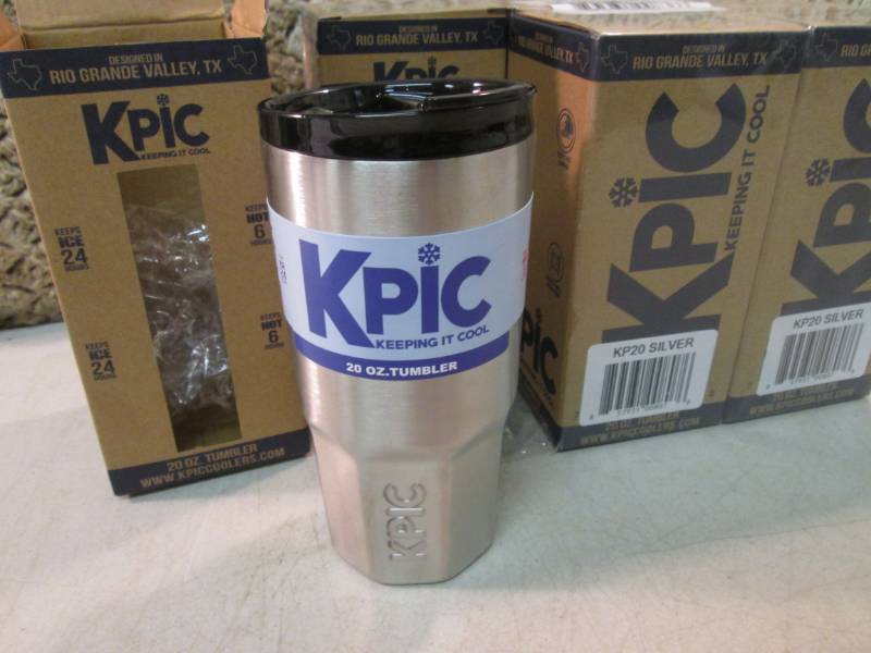 lot 99 image: Lot of 6 - 20 ounce K Pic Double Wa...