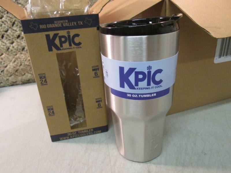 lot 100 image: Lot of 6 - 30 ounce K Pic Double Wa...
