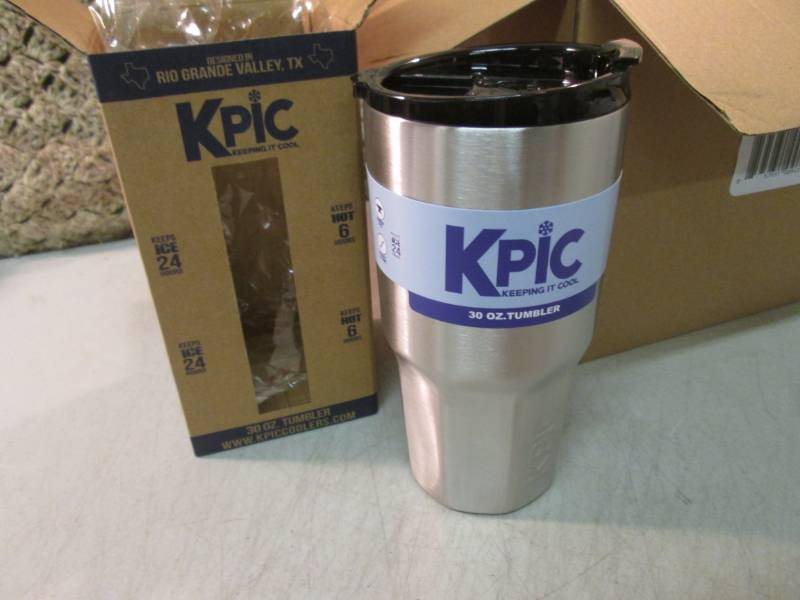 lot 101 image: Lot of 6 - 30 ounce K Pic Double Wa...